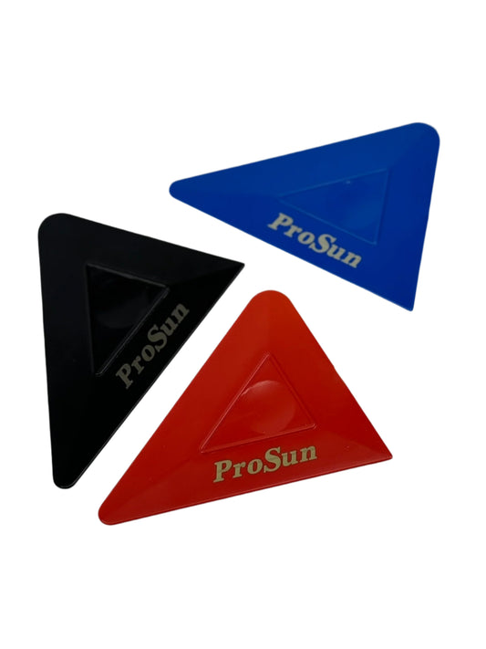 ProSun Triangular Tint Squeegee Set