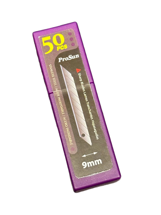 ProSun 30° 9mm Stainless Steel Blades 50 Pack